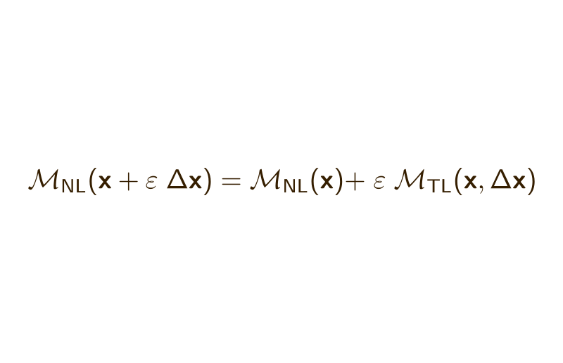 Dual number-based variational data assimilation: Constructing exact tangent linear and adjoint code from nonlinear model evaluations